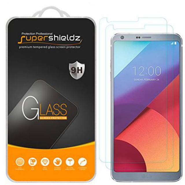 Supershieldz (2 Pack) for LG G6 and LG G6 Duo Tempered Glass/8106885