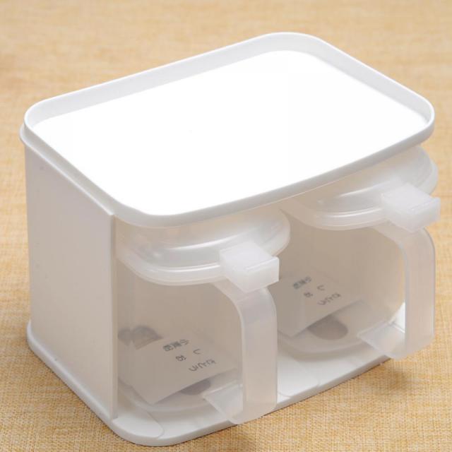 상질 설탕통 소스통 가정용 식기 보관 용기 조미료통 77호 Ej1ejp, 브라운, 1