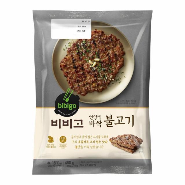 CJ 비비고 언양식 바싹불고기 460g, 43개