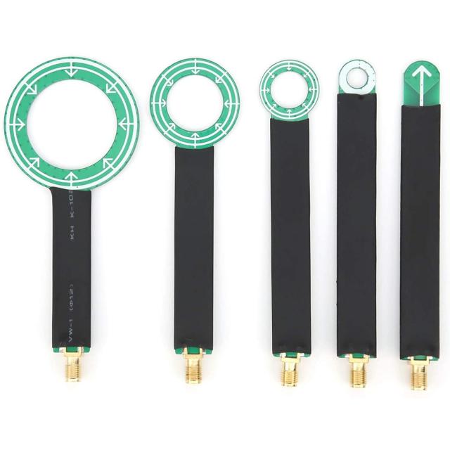 5pcs emc emi 전자 구성 요소 tool pcb 자기 근처에 필드 antenna radiation h-field 조사 를 행방을 알아내다 그리고 식별 잠재적인 원천 의 간섭