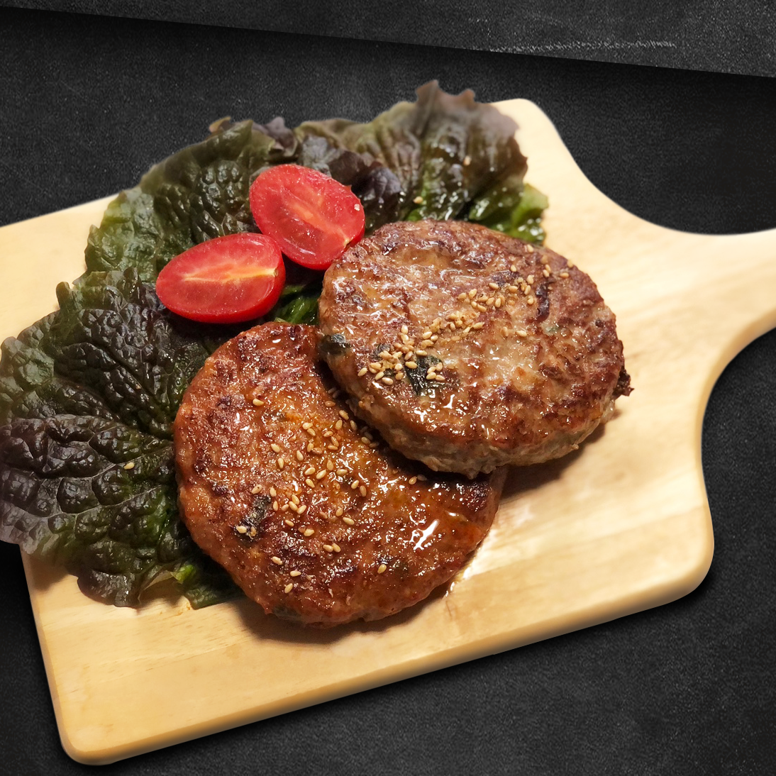 전주 하영이네 수제 떡갈비 (순한맛) 120g x 10팩 육즙이 팡팡