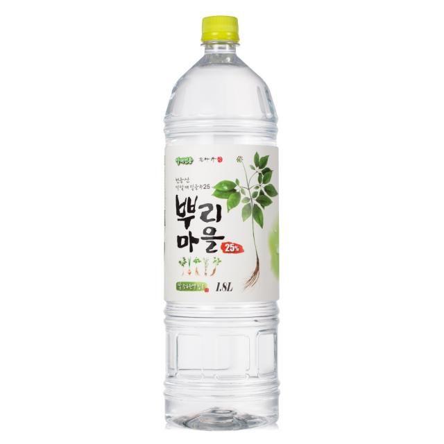 고헌정 영농조합법인 영농조합 천등산 담금주 뿌리 마을 25도 1800ml, 1800ml
