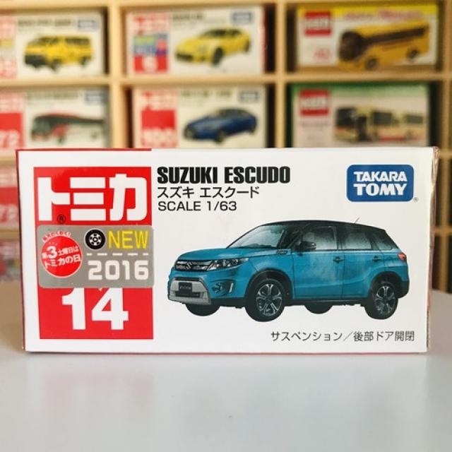 - 토미카 tomica tomy 어린이 장난감 선물 키즈 토미도메카 합금차남장난감토미카14호홍백합스즈키수주키ESCUD비트라, 01 일본판에는 비닐 봉인과 새 차 스티커가