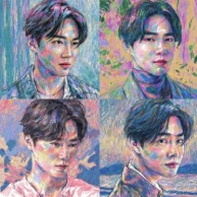 (개봉) 수호 (SUHO) 미니앨범 1집 자화상 (Self-Portrait) (포카 없음)