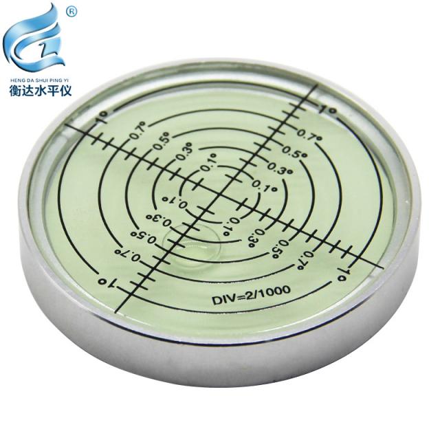 홈바디 원형수평기 금속 만상 몰탈 구슬을 고정밀도 기포 미혹 소형 십자 휴대, 60 *10mm (6부 /2mm si