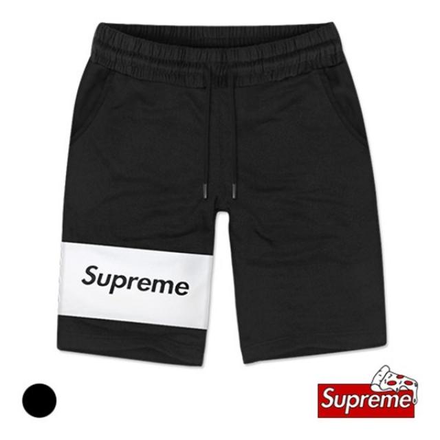 Supreme 슈프림정품 화이트배색 트레이닝 반바지