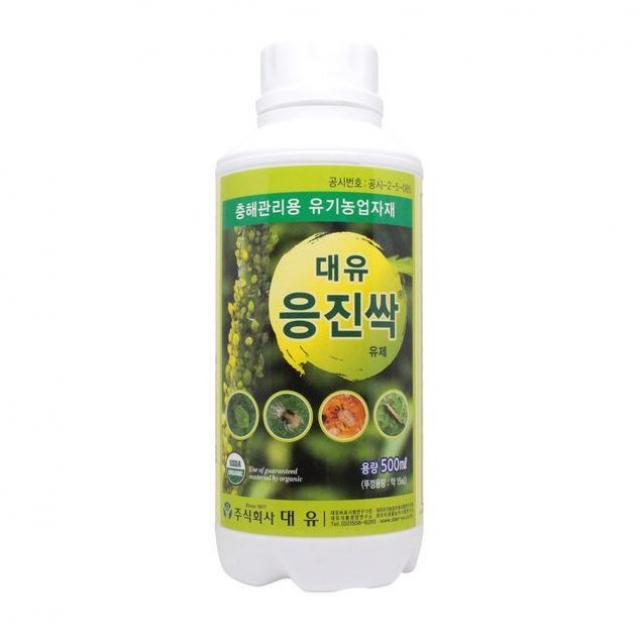 [대유] 응진싹 500ml 응애 진딧물 해충 퇴치 화분 배추 고추 식물살충제, 응진싹500ml 1개