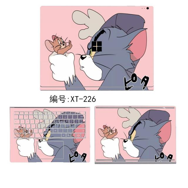 마이크로 소프트 Surface Pro7 / 6 노트 스티커 랩 탑 3 / 2 컴퓨터 보호 코팅 북 2 바디 케이스 패턴 으로 ACD 면 + 블 루 스크린 막 + 키 패드 + 청 결 세트 12.3 인치 마이크로소프트 Surface Pro 7, 상세페이지 참조, 상세페이지 참조