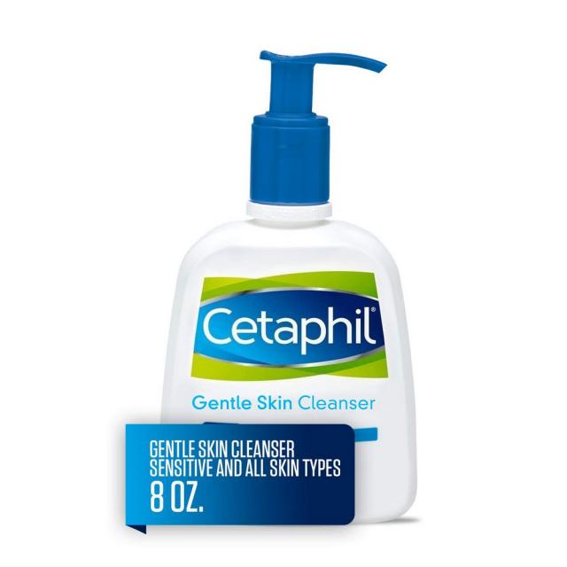 Cetaphil 세타필 젠틀 스킨 클렌저 Gentle Skin Cleanser Sensitive 8oz(230ml) 2팩, 1개