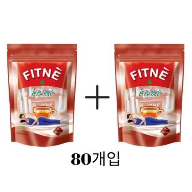 피트네 태국똥차 변비직빵 다이어트티 2팩대용량, 80개입, 2g