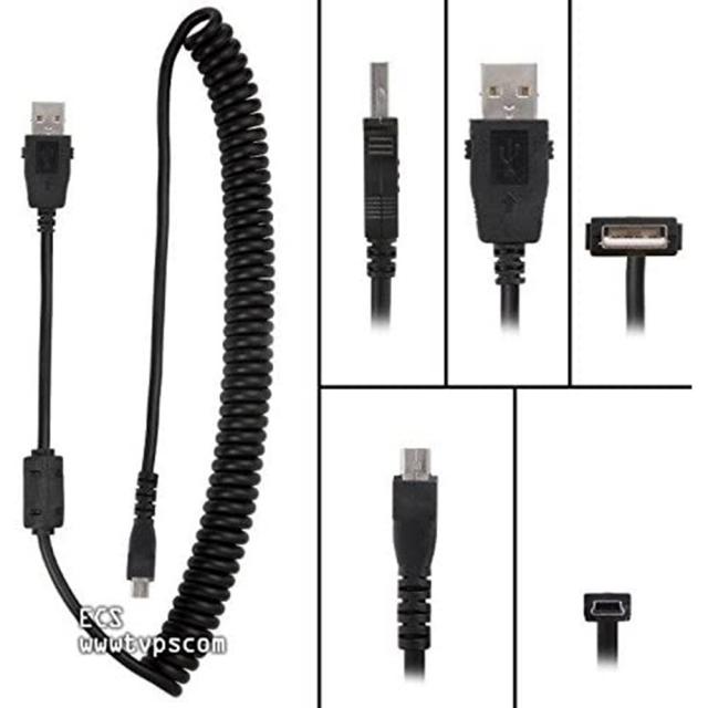 by Executive Communication Systems Philips SpeechMike Premium 및 III와 호환되는 ECS Curly Cord, 단일상품