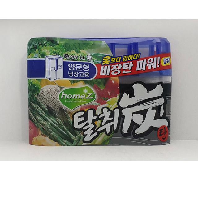 조은마켓 애경 홈즈 탈취탄 양문형냉장고용 240g 탈취제 숯 냄새제거, 1개