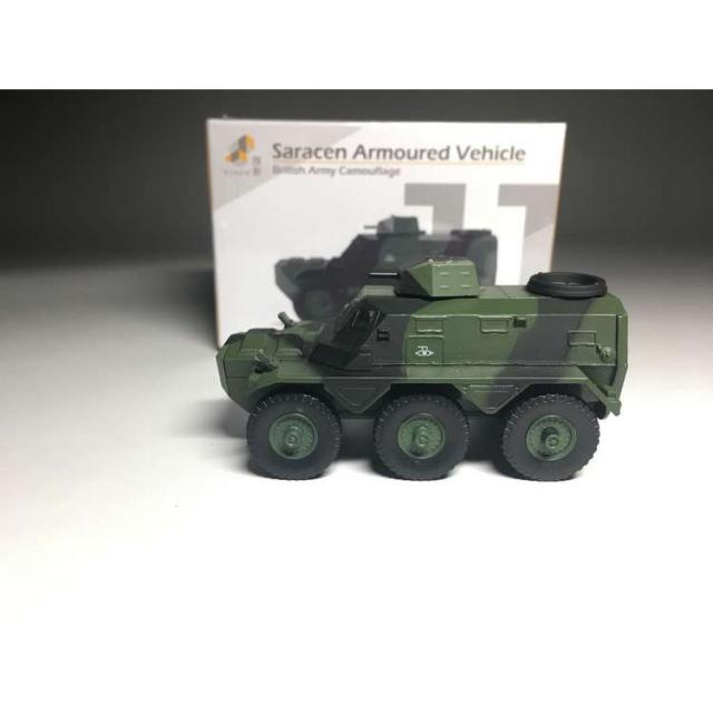 Tiny 1/110 Saracen Armoured Vehicle British Army Camouflage ATC64786 소방차 자동차 모형 합금 모형 한정판 수집하다