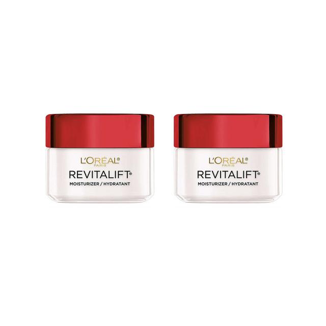 로레알 LOreal Paris Revitalift Moisturizer 로레알리바이덜리프트 모이스처라이저 (48g) 2팩, 1개, 1g