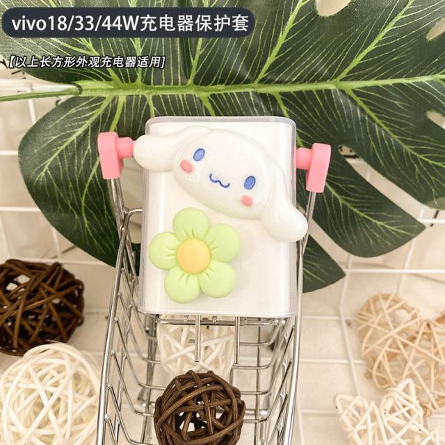 충전기 VIVOX60PRO 케이블 보호케이스 33W 실을 감다 X60X50PRO 연옥이다 적용 3272285296, 헤드 보호케이스 공공의 어린 /그린