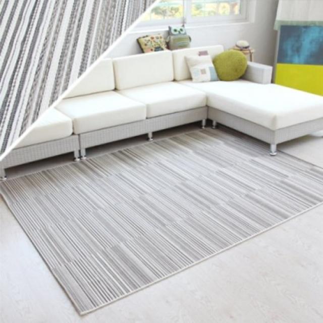 [텐바이텐] [벨기에산 멍석st] new Sisal look 스테어, 160*230,소프트그레이