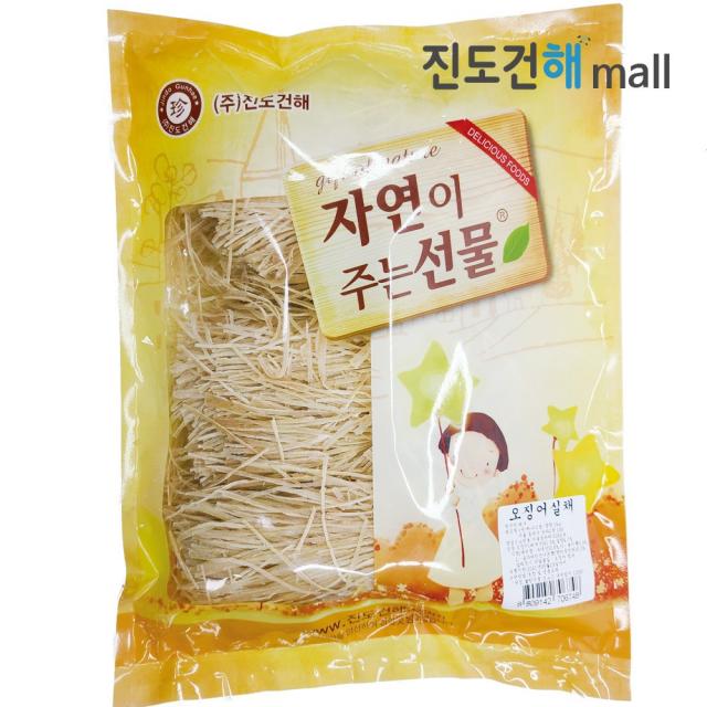 [HACCP 인증] 진도건해mall 오징어실채 최상급 주문진가공 [할인특가] (14시 이전주문 당일발송입니다!), 350g