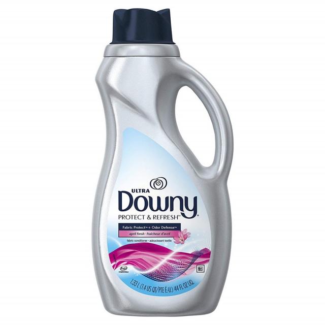 다우니 섬유 유연제 1.33L(44oz) 프로텍트 앤 리프레쉬 에이프릴 프레쉬 향 Downy Ultra Protect & Refresh April Fresh Fabric Conditioner 44 Fluid Ounce, 1set