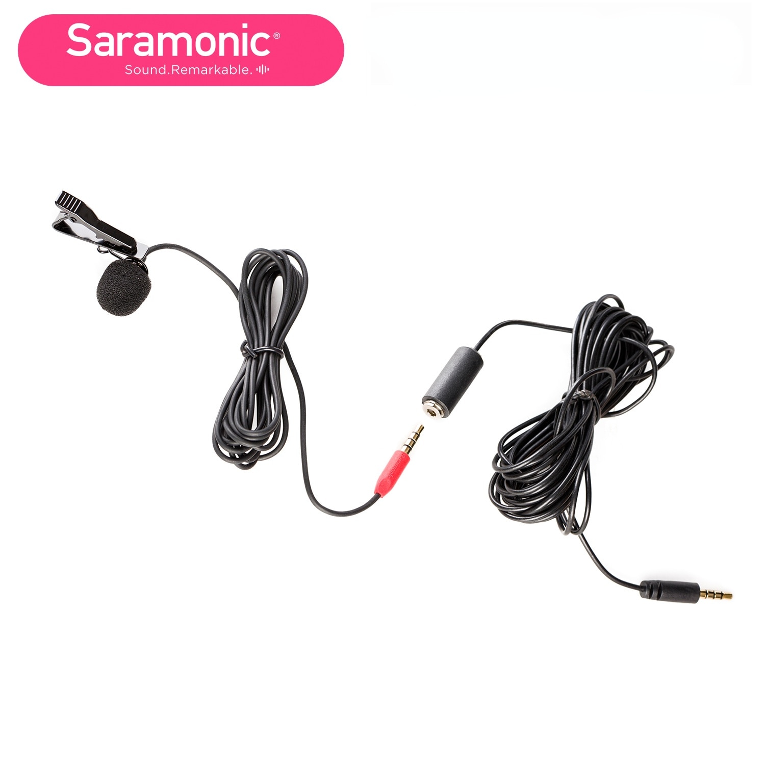 Saramonic SR-LMX1 3.5mm Lavalier 마이크 iphone ipad touch 및 대부분의 안드로이드 장치 (CYIA 표준), 01 Saramonic SR-LMX1