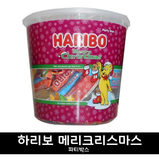 하리보 메리 크리스마스 츄잉젤리, 980g, 1개