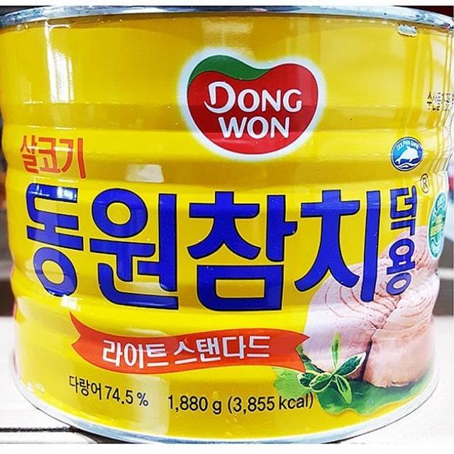 포디셀 동원 참치 통조림 캔 참치캔 1.88K 1통 일반참치통조림, 1