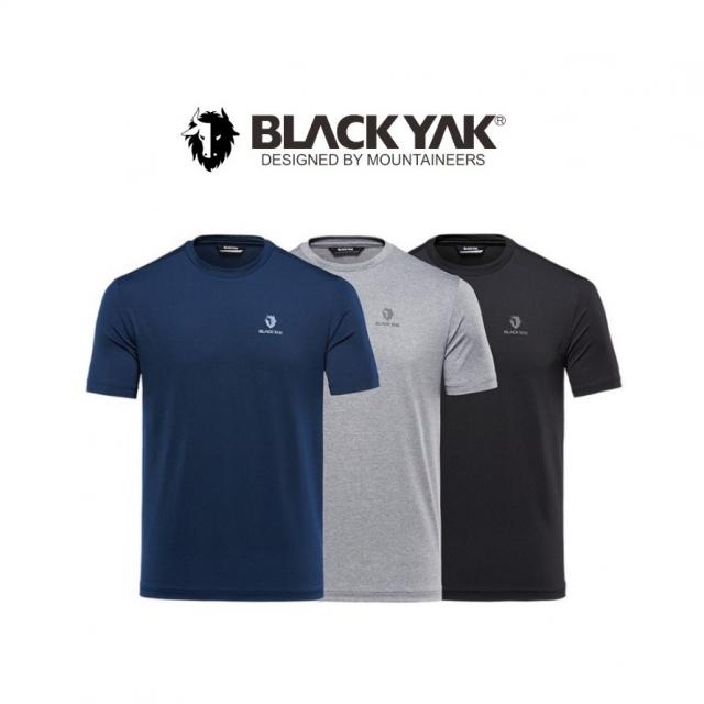 블랙야크 [ BLACK YAK ] 22년 신상!! 3팩 기능성 라운드 반팔티셔츠!! 내의 겸용 추천!! 90~130size B트리플2라운드S