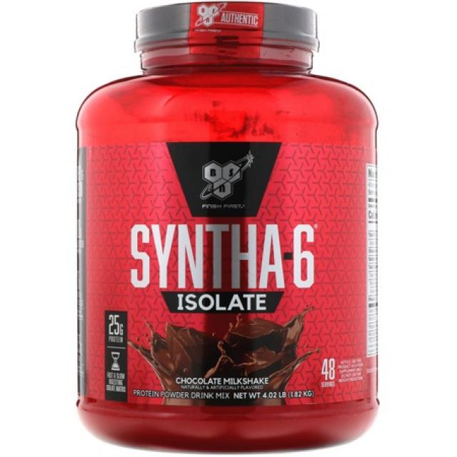 BSN Syntha-6 Isolate Protein Powder Drink Mix Chocolate Milkshake 4.02 lb (1.82 kg), 상세 설명 참조0, 상세 설명 참조0