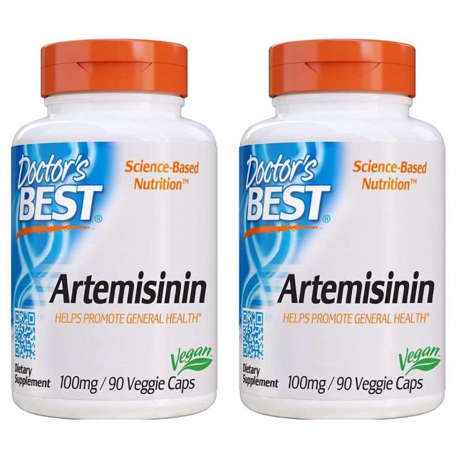 Doctor's Best 닥터스베스트 Artemisinin 아르테미시닌 100mg Helps Promote General Health 90정 2개, 180정, 1개