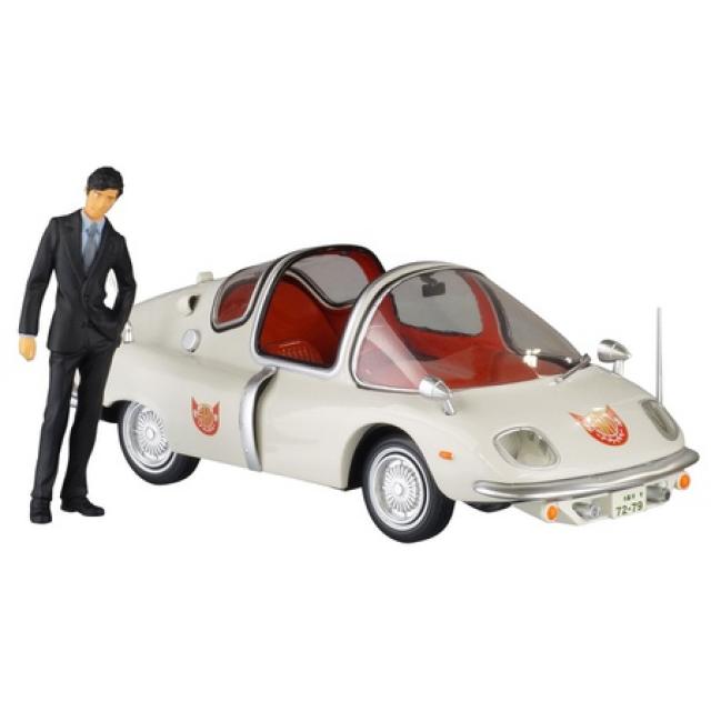 카이 요도 (KAIYODO) 카이 요도 전무의 방 괴기 대작전 거북이 호 124 스케일 다이 캐스트 ABS PVC 도장, One Color