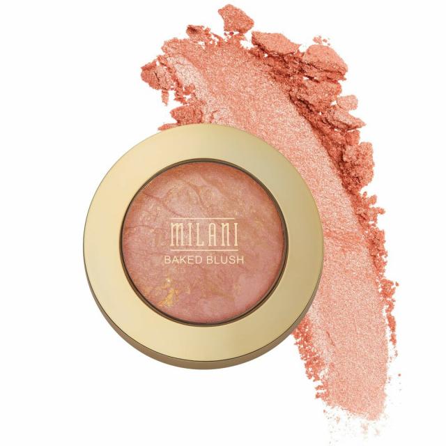 Milani 밀라니 Baked Blusher Numinoso Powder 베이크드 블러셔 누미노소 파우더 2팩, 단일 색상, 1개