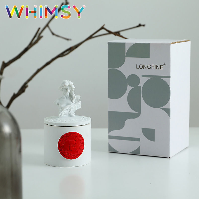 우임지 whimsy 향초 양초 실내 장식품 영속하다 침실 향을 남기다 선물 TX624, 열대 과수원  TX624, 금 녀