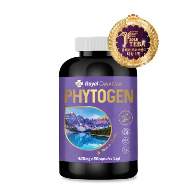 파이토젠 100% 캐나다산 갱년기 개선제 로얄캐네디언 400mg 1병