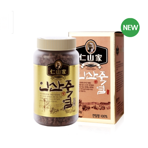 인산가 (주)인산가 정품 9회 자죽염 500g 고체 + 홍삼애초코크런치(49g), 2box, 500g