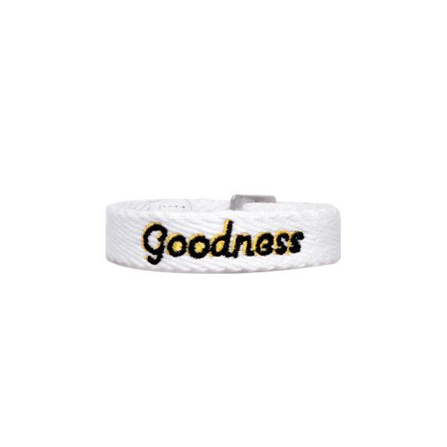 [천삼백케이] [비마켓] 릴레이 밴드 GOODNESS 2 굿니스 결식아동 기부팔찌