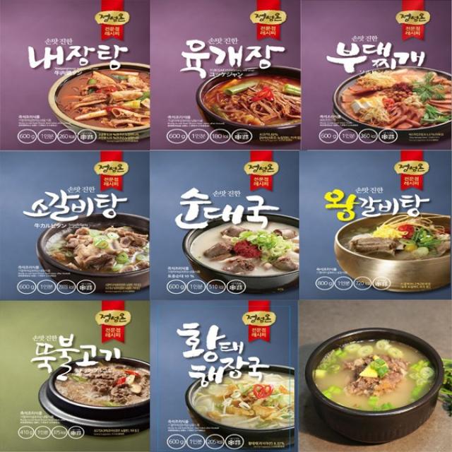 초원식품 정성온 소갈비탕 600g