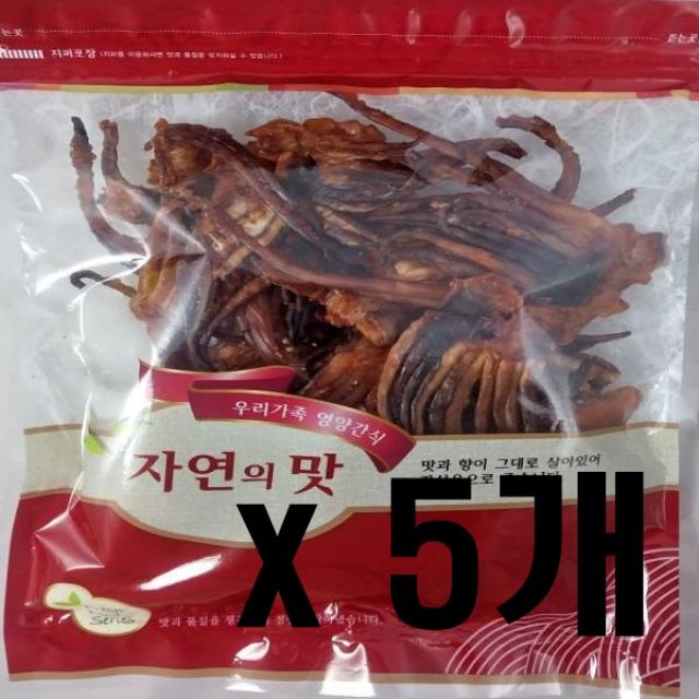 정화식품 오징어 빅 굿다리 300g 5봉