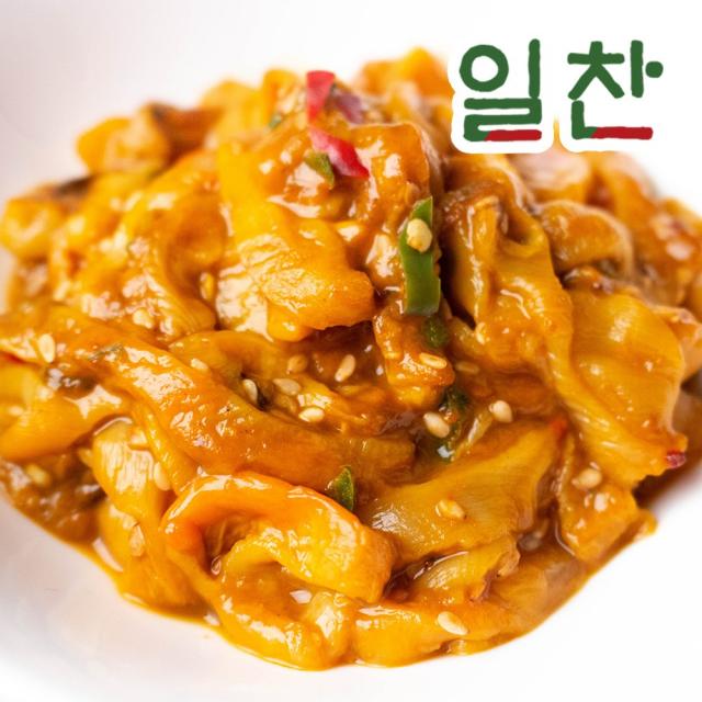 일찬 청정해역 통영산 멍게비빔밥 멍게젓갈 500g 젓갈 반찬 멍게젓, 1개