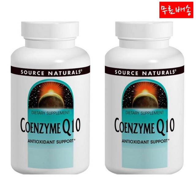 소스 네츄럴 소스내츄럴 Coenzyme Q10 200mg 60소프트젤 x2팩, 60개, 1개