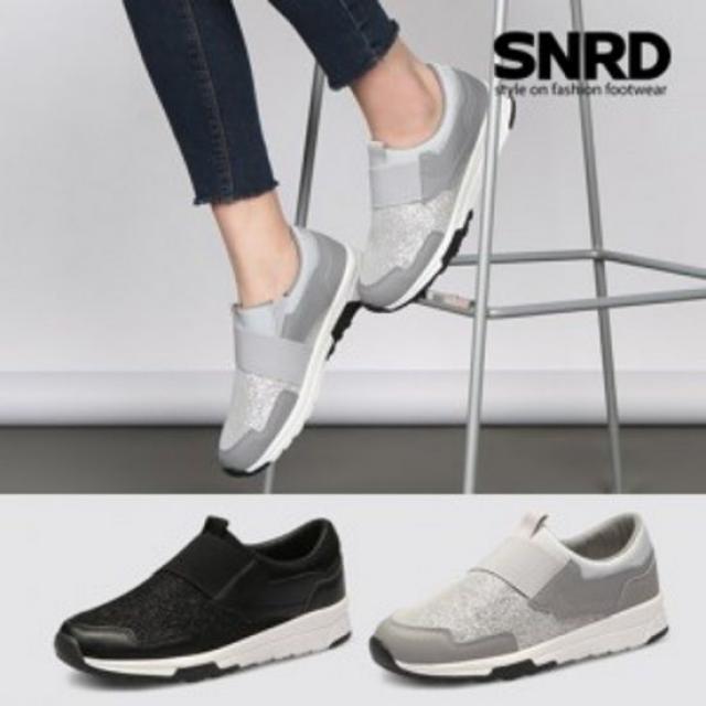  무료배송 Snrd 국내 Stylish 여성 밴드 슬립온 Sn179 