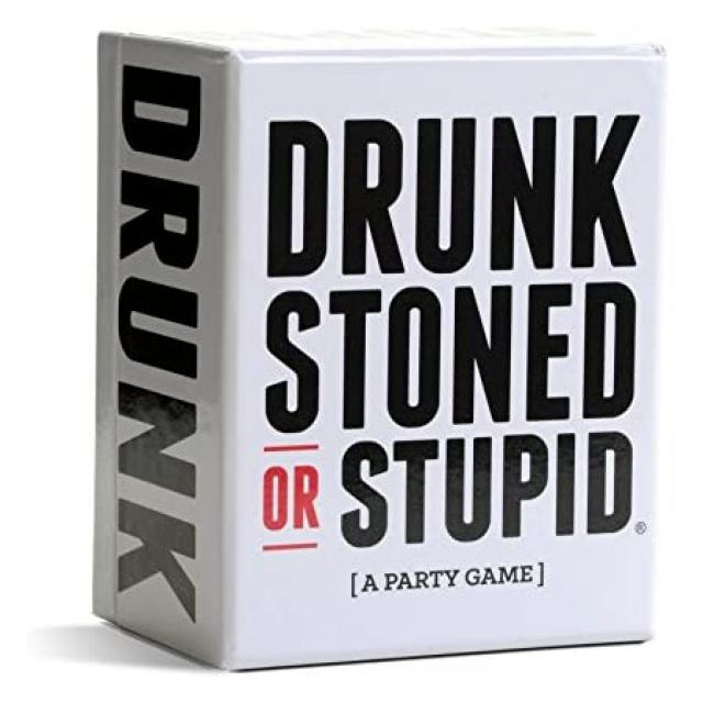 Drunk Stoned or Stupid 술에 취해 돌팔매질을 당하거나 바보 같은 [a 파티 게임 ] PROD390006453, One Color