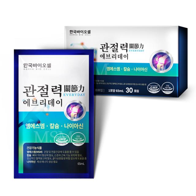 한국바이오셀 관절력 에브리데이, 30포, 65mL