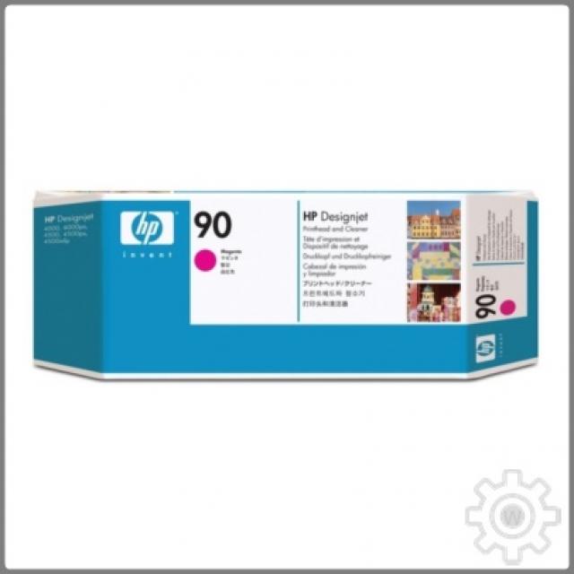 HP No.90 C5056A 정품헤드+클리너 빨강 플로터용 확정발주품목 발주후익일입고 4500mfp