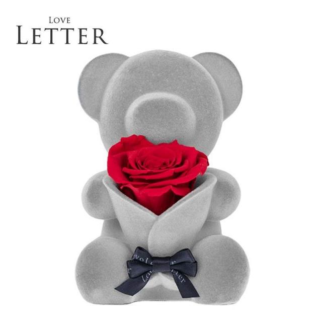 뮤직박스 LOVELETTER 로즈 영원히 꽃과 곰을 낳다 팬시 생일선물 8 스피커 프레피 1857413498, 일생을 수위하다