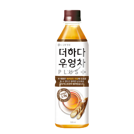 더하다 우엉차 플러스, 2개, 500ml