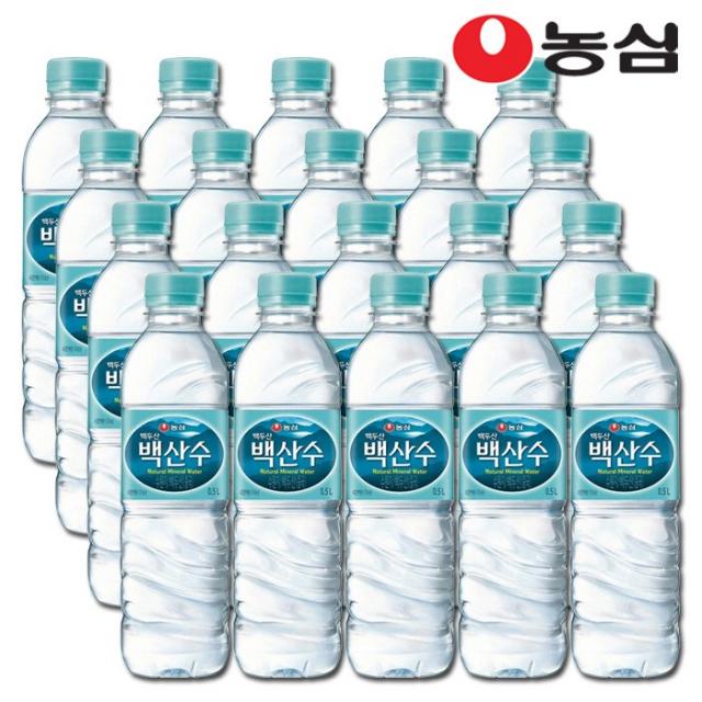 농심 백두산 백산수 500mlx20개 1박스, 20개, 500ml