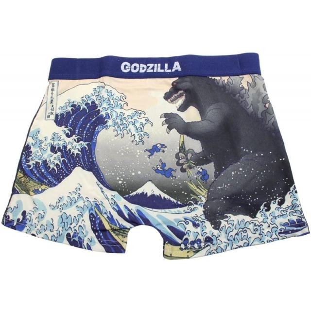 고질라 (GODZILLA) 남성 사각 팬티 후 가쿠 36 경 대 괴수 노도 · M, 1, 단일상품
