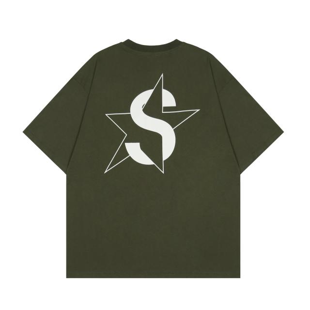 스트릿반팔티셔츠 앉아서 까먹다 블랙 t셔츠 여성 트렌드 OVERSIZE 보이핏 볼륨 디자인감각 드롭숄더 4603252581