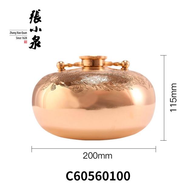 옹달샘 장 탕파 틀리다 순동질 두꺼운 물을주입 보온성이 뛰어난 보물 보온병 뜨겁다 덮개 구식의 여성 시어머니, C60560100