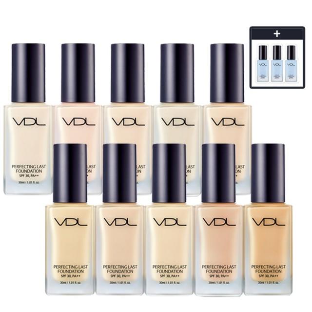 VDL 브이디엘 퍼펙팅 래스트 파운데이션 30ml SPF30 (+증정), 1개, A01