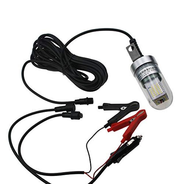 수중 집어등 어류 군집 장치 DC12V 15W / 30W / 60W 방수 IP68 고휘도 LED 라이트 밤낚시 오징어 낚시 담수 라이트